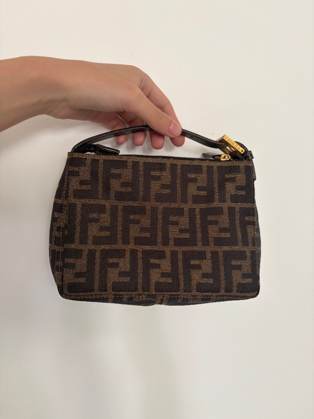 Baguette cloth handbag Fendi
